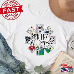 Red Hot Chili Peppers T-Shirt Tour Shirt Rhcp Graphic Unisex